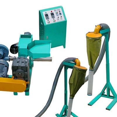 Máy kết tụ nhựa ép đùn để tái chế PVC Hdpe Pelletizing