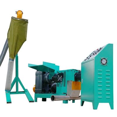 Máy hủy hạt nhựa phế thải Dây chuyền tạo hạt PET để tái chế